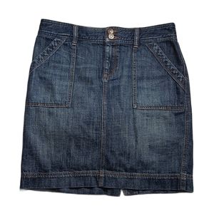 Ann Taylor LOFT Denim Skirt size 4